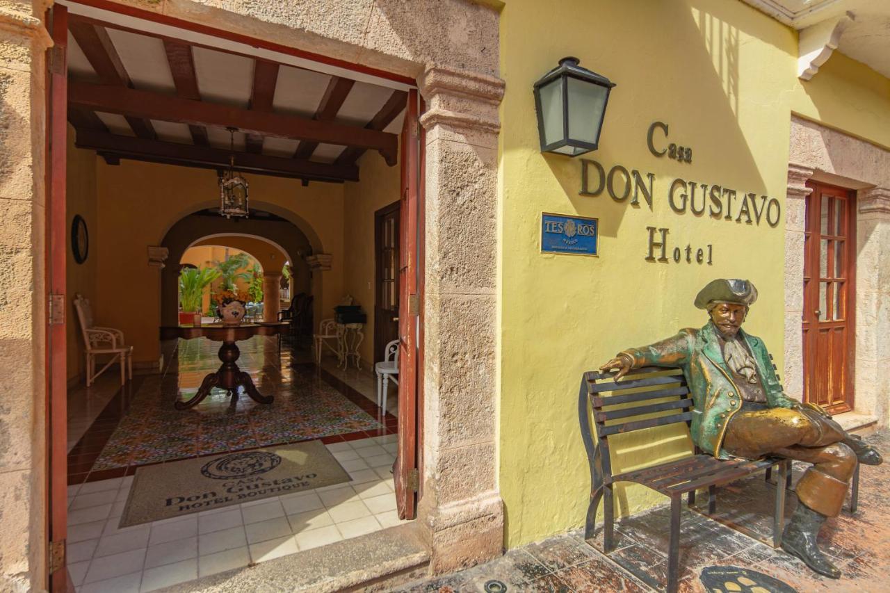 Hotel Boutique Casa Don Gustavo, Campeche Dış mekan fotoğraf